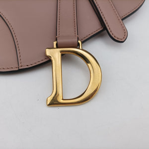 Pre-owned Christian Dior saddle Pink leather bum bag/waist bag | stylenewstar