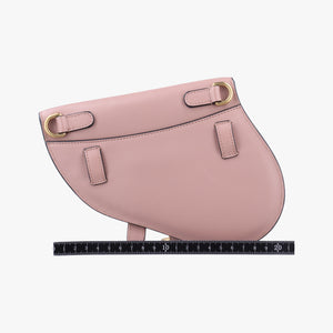 Pre-owned Christian Dior saddle Pink leather bum bag/waist bag | stylenewstar