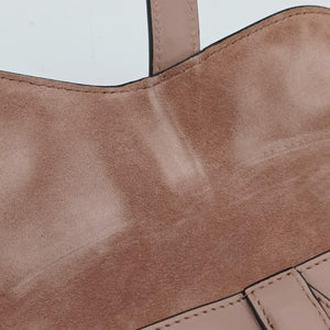 Pre-owned Christian Dior saddle Pink leather bum bag/waist bag | stylenewstar