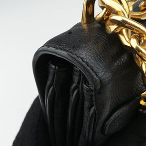 Secondhand Prada Robot Flap Black×Multicolour Leather 1BD055 shoulderbag | stylenewstar