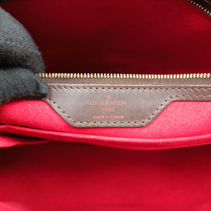 Secondhand Louis Vuitton HAMPSTEAD GM EBENE Damier Canvas N51203 shoulderbag | stylenewstar