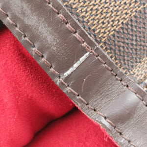 Secondhand Louis Vuitton HAMPSTEAD GM EBENE Damier Canvas N51203 shoulderbag | stylenewstar