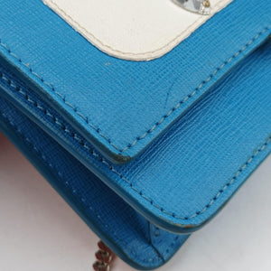 Secondhand Fendi Monster Eyes Tube Multicolour Leather 8M0346 shoulderbag | stylenewstar