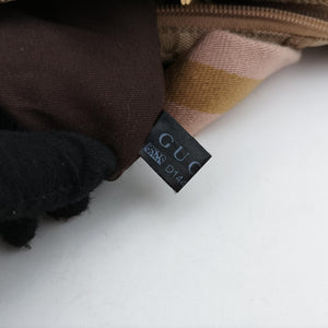 Pre-owned Gucci GG Canvas Sherry Line Beige canvas 131230 handbag | stylenewstar