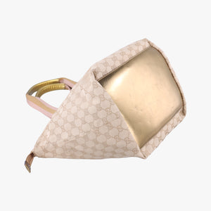 Pre-owned Gucci GG Canvas Sherry Line Beige canvas 131230 handbag | stylenewstar