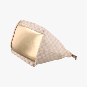 Pre-owned Gucci GG Canvas Sherry Line Beige canvas 131230 handbag | stylenewstar