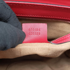 Vintage Gucci Padlock Rose×red Leather 409486 shoulderbag | stylenewstar