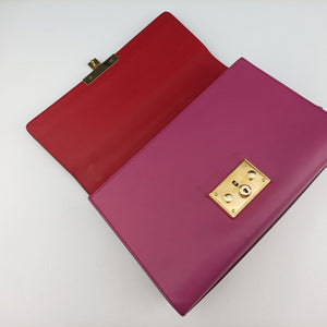 Vintage Gucci Padlock Rose×red Leather 409486 shoulderbag | stylenewstar
