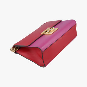 Vintage Gucci Padlock Rose×red Leather 409486 shoulderbag | stylenewstar