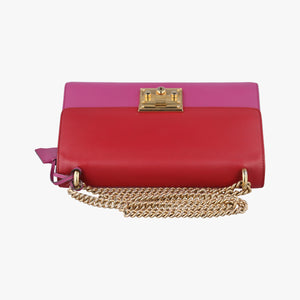 Vintage Gucci Padlock Rose×red Leather 409486 shoulderbag | stylenewstar