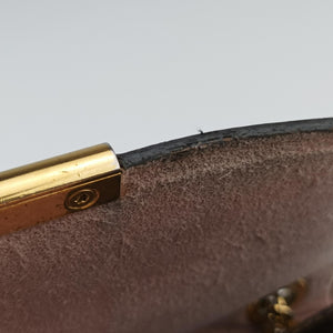 Pre-owned Louis Vuitton Wight EBENE×Magnolia Damier Canvas×Taurillon Leather N64418 shoulderbag | stylenewstar