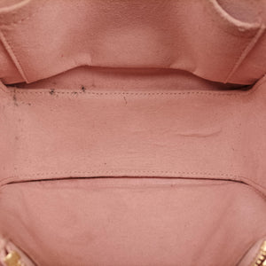 Pre-owned Louis Vuitton Wight EBENE×Magnolia Damier Canvas×Taurillon Leather N64418 shoulderbag | stylenewstar