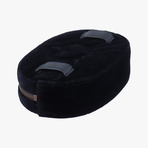Vintage Gucci GG Marmont Black velour 476434 bum bag/waist bag | stylenewstar