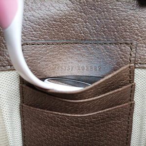 Vintage Gucci Ophidia GG Supreme Mini Beige x Red x Green PVC coated canvas 625757 shoulderbag | stylenewstar