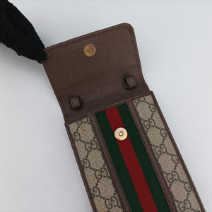 Vintage Gucci Ophidia GG Supreme Mini Beige x Red x Green PVC coated canvas 625757 shoulderbag | stylenewstar