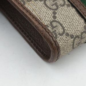 Vintage Gucci Ophidia GG Supreme Mini Beige x Red x Green PVC coated canvas 625757 shoulderbag | stylenewstar