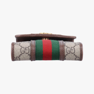 Vintage Gucci Ophidia GG Supreme Mini Beige x Red x Green PVC coated canvas 625757 shoulderbag | stylenewstar