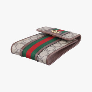 Vintage Gucci Ophidia GG Supreme Mini Beige x Red x Green PVC coated canvas 625757 shoulderbag | stylenewstar
