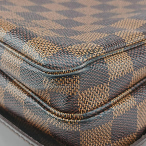 Pre-owned Louis Vuitton NAVIGLIO EBENE Damier Canvas N45255 shoulderbag | stylenewstar