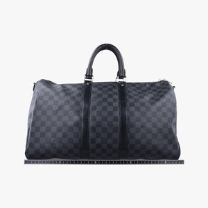 Pre-owned Louis Vuitton Keepall Bandouliere 45 Monogram Eclipse Monogram Eclipse Canvas M40569 shoulderbag | stylenewstar