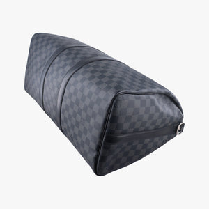 Pre-owned Louis Vuitton Keepall Bandouliere 45 Monogram Eclipse Monogram Eclipse Canvas M40569 shoulderbag | stylenewstar