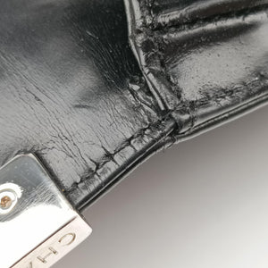 Vintage Chanel BOY CHANEL Black Patent A67021 shoulderbag | stylenewstar