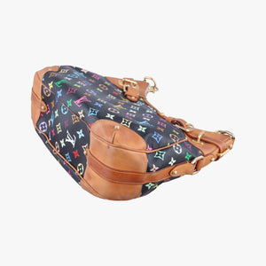 Vintage Louis Vuitton GRETA Noir Monogram Multicolor M40196 shoulderbag | stylenewstar