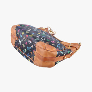 Vintage Louis Vuitton GRETA Noir Monogram Multicolor M40196 shoulderbag | stylenewstar
