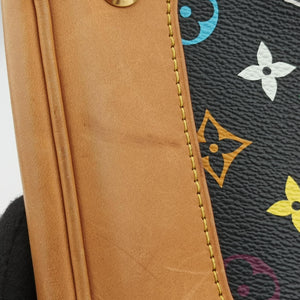 Pre-owned Louis Vuitton COURTNEY MM Noir Monogram Multicolor M45642 handbag | stylenewstar
