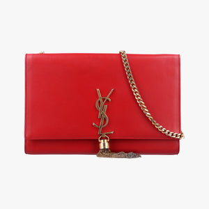 Secondhand Yves Saint Laurent KATE Red Leather 354119 shoulderbag | stylenewstar