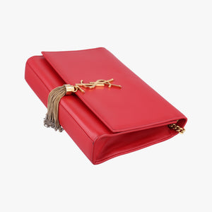 Secondhand Yves Saint Laurent KATE Red Leather 354119 shoulderbag | stylenewstar