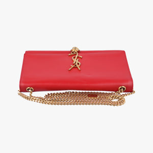Secondhand Yves Saint Laurent KATE Red Leather 354119 shoulderbag | stylenewstar