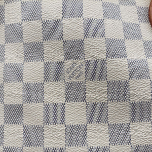Secondhand Louis Vuitton NEVERFULL MM Azur Damier Canvas N51107 shoulderbag | stylenewstar