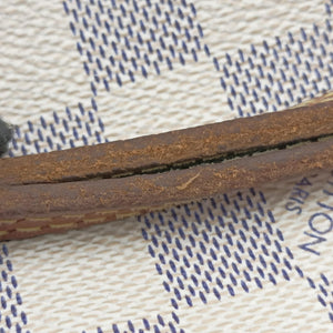 Secondhand Louis Vuitton NEVERFULL MM Azur Damier Canvas N51107 shoulderbag | stylenewstar