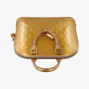 Vintage Louis Vuitton Alma PM CITRINE Vernis M90101 handbag | stylenewstar