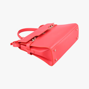 Pre-owned Delvaux Tan pete Orange Leather shoulderbag | stylenewstar