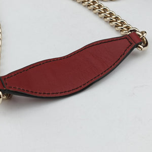 Secondhand Gucci Emily Red Leather 449636 shoulderbag | stylenewstar