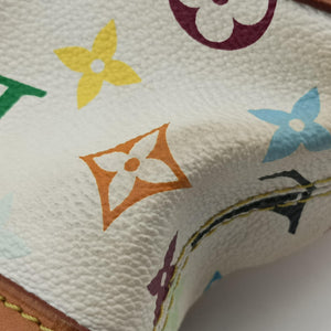 Pre-owned Louis Vuitton JUDY MM white Monogram Multicolor M40255 shoulderbag | stylenewstar