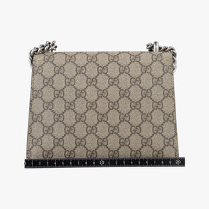 Pre-owned Gucci Dionysus Brown PVC coated canvas ×suede 421970 shoulderbag | stylenewstar