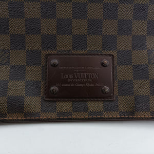 Pre-owned Louis Vuitton BROOKLYN GM EBENE Damier Canvas N51212 shoulderbag | stylenewstar
