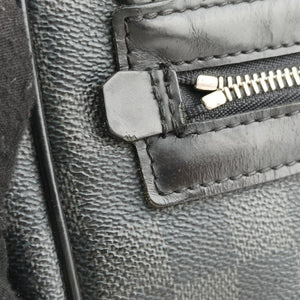 Pre-owned Louis Vuitton DANIEL MM Noir Damier GRAPHITE N58029 shoulderbag | stylenewstar