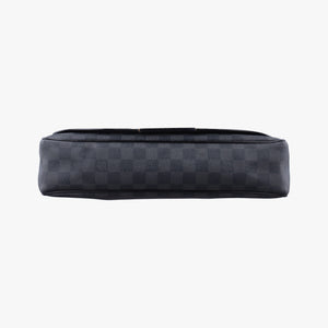 Pre-owned Louis Vuitton DANIEL MM Noir Damier GRAPHITE N58029 shoulderbag | stylenewstar