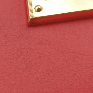 Pre-owned Gucci Padlock Red Leather 432182 shoulderbag | stylenewstar