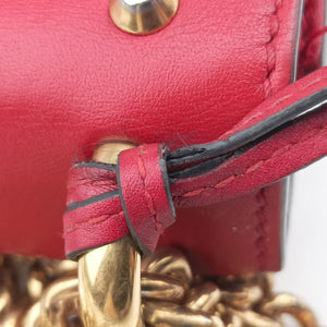 Pre-owned Gucci Padlock Red Leather 432182 shoulderbag | stylenewstar