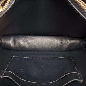 Pre-owned Christian Dior Saddle Navy×Gray jacquard bum bag/waist bag | stylenewstar
