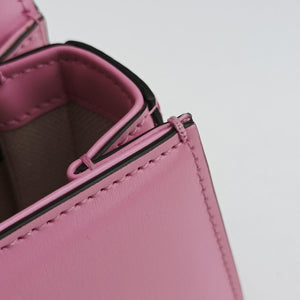 Pre-owned Gucci Bamboo Pink Leather 686864 shoulderbag | stylenewstar