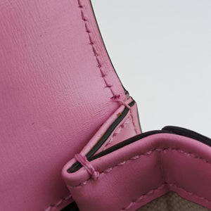Pre-owned Gucci Bamboo Pink Leather 686864 shoulderbag | stylenewstar