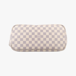 Pre-owned Louis Vuitton NEVERFULL MM AZUR Damier Canvas N51107 shoulderbag | stylenewstar