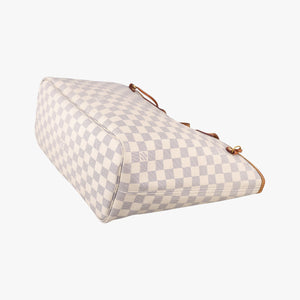 Pre-owned Louis Vuitton NEVERFULL MM AZUR Damier Canvas N51107 shoulderbag | stylenewstar