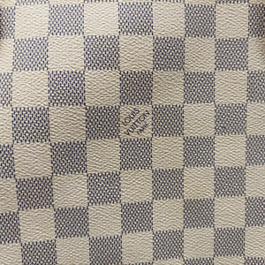 Pre-owned Louis Vuitton Neverfull MM Azur Damier Canvas N51107 handbag | stylenewstar